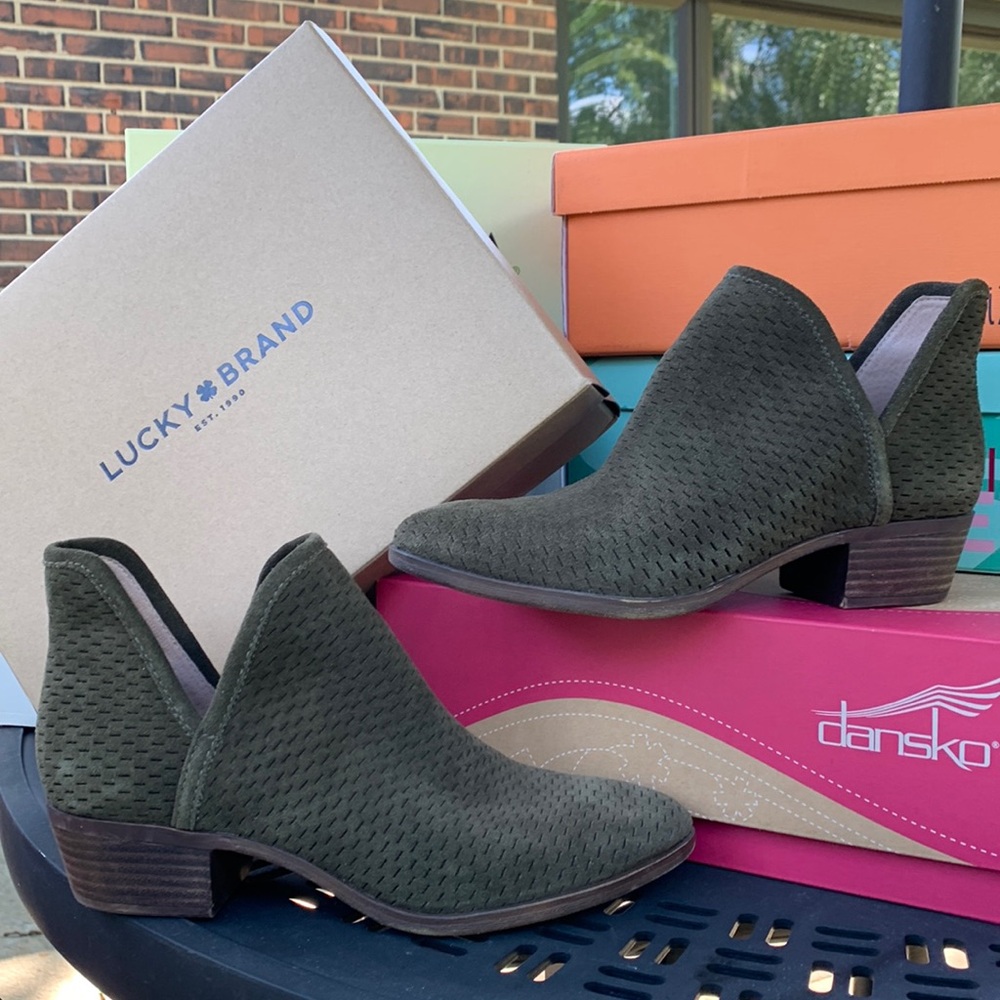 Lucky brand ankle boots